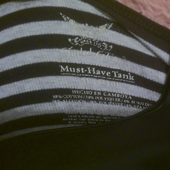 Faded Glory Striped Tank Top - Picture 5 of 5